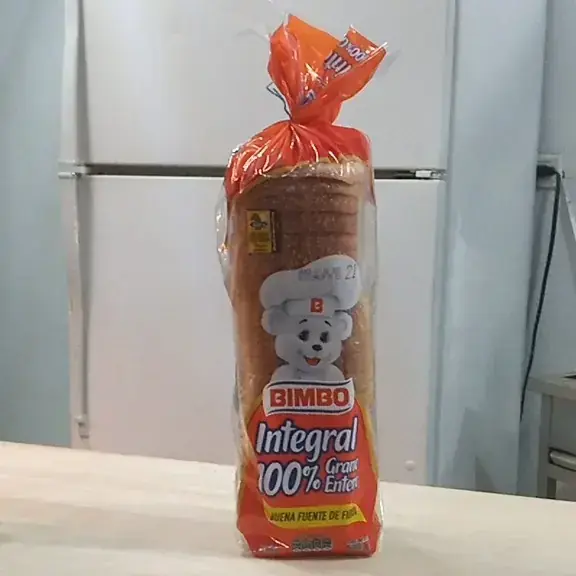 Bimbo integral grano entero 