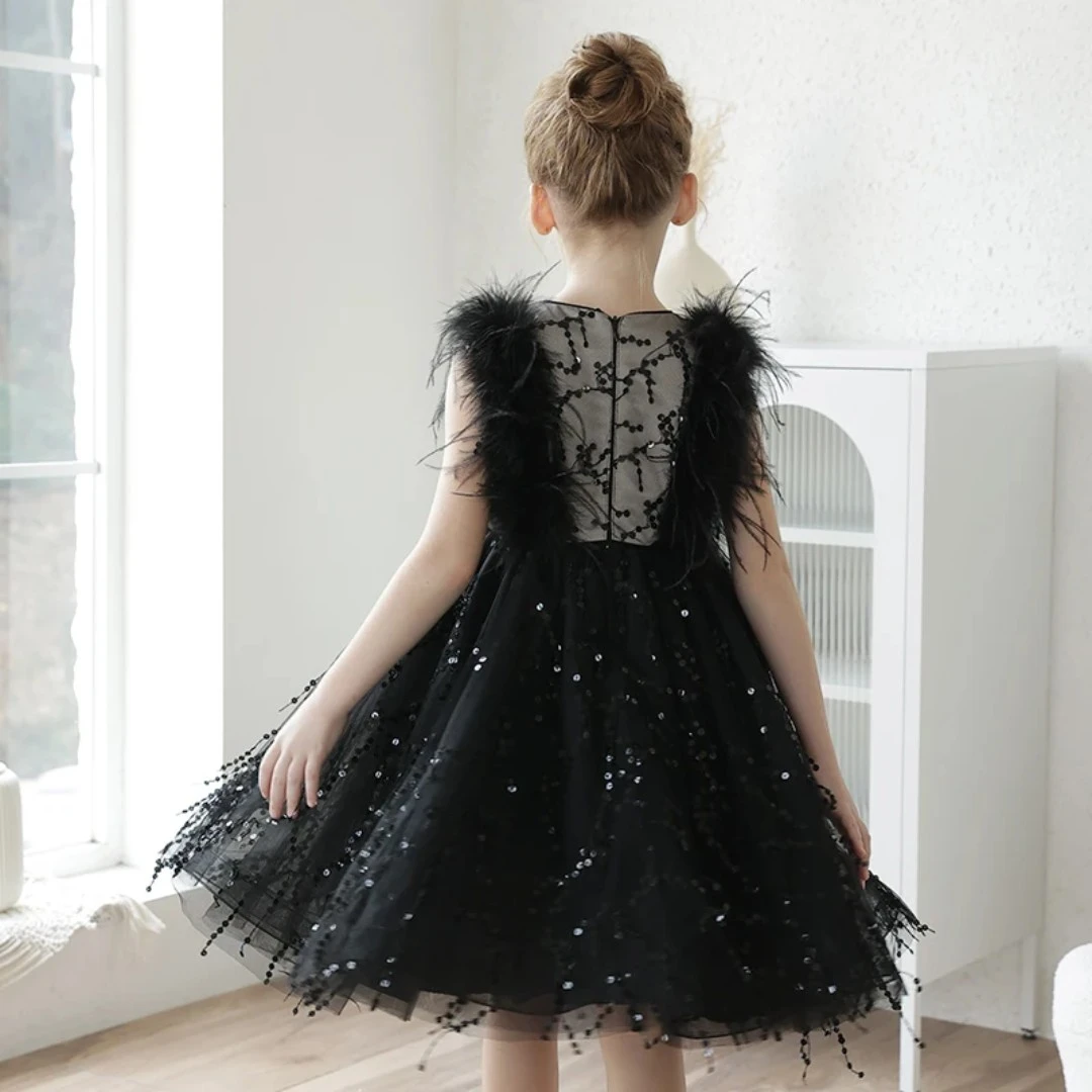 VESTIDO ELEGANTE CORTO NIÑA 4