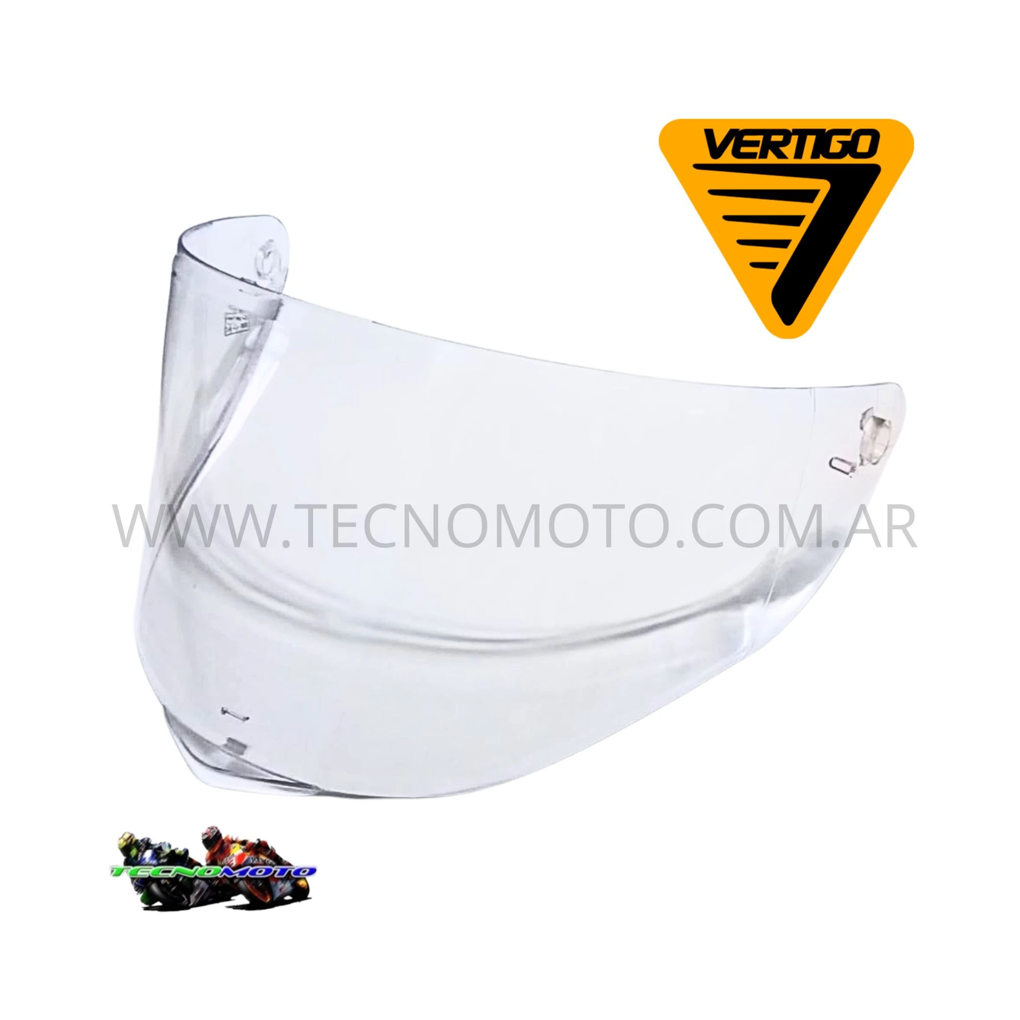 VISOR CASCO VERTIGO BOLT -CRISTAL-49493