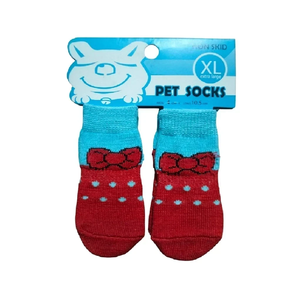 Pack de 4 de medias antideslizantes talla XL