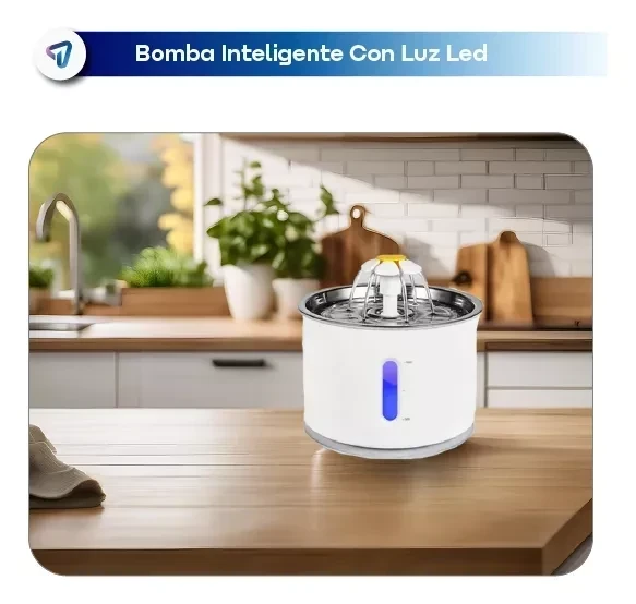 Bebedero Fuente Dispenser Agua Recirculante Mascotas Waggs PETF02 4