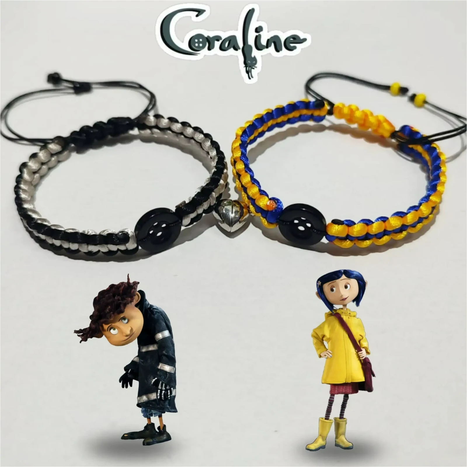 Dúo Pulseras de CORALINE y WYBIE