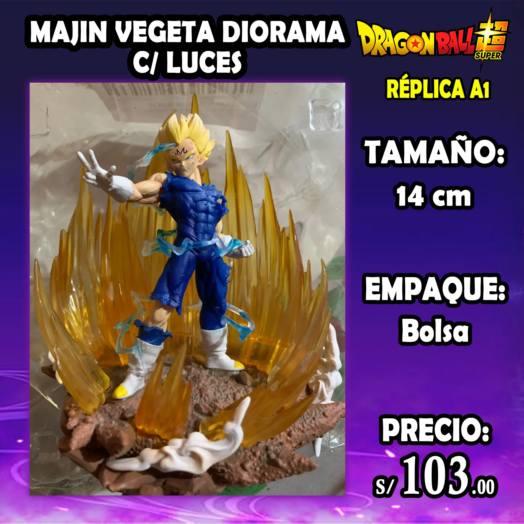 Majin Vegeta Diorama