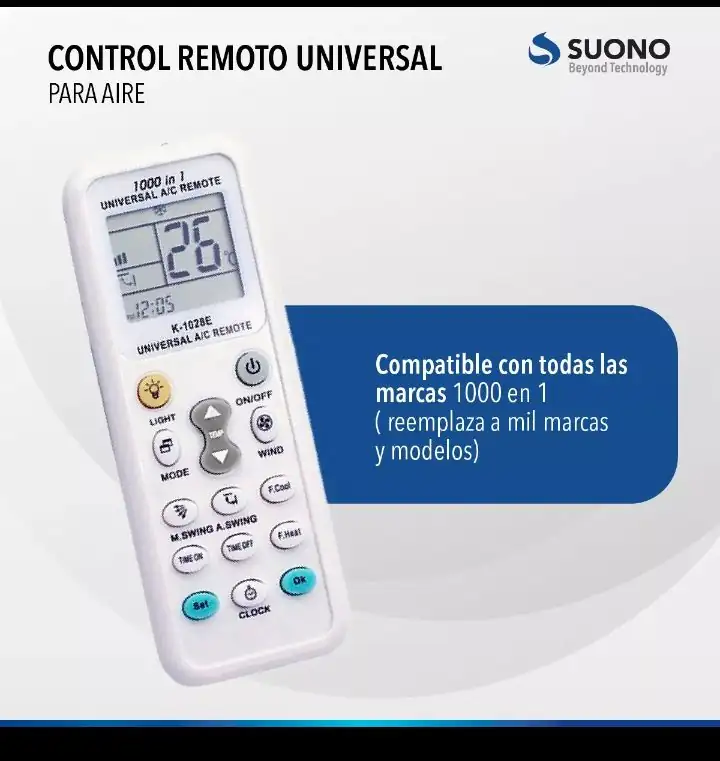 Control Universal Para Aire Acondicionado  3