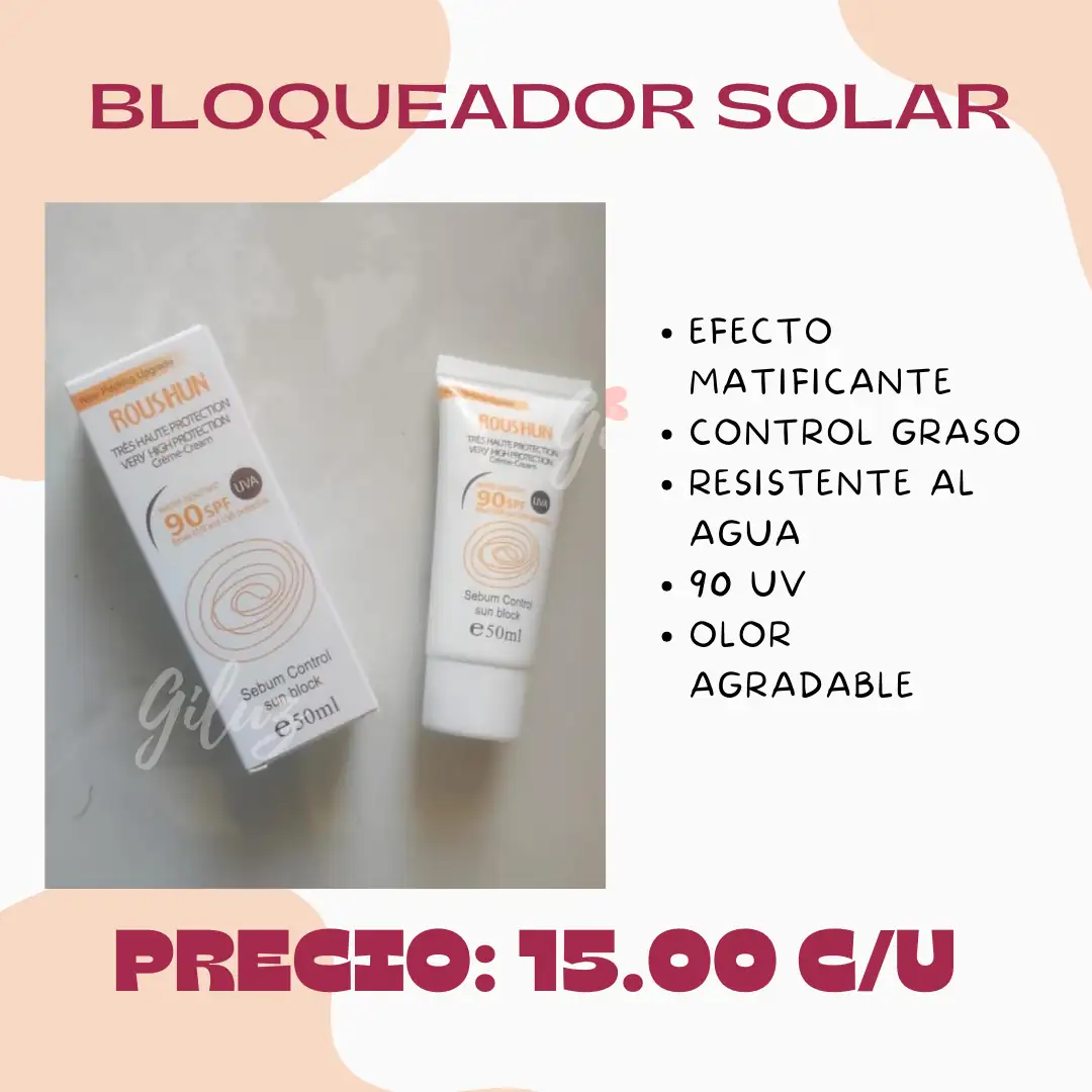 Bloqueador solar