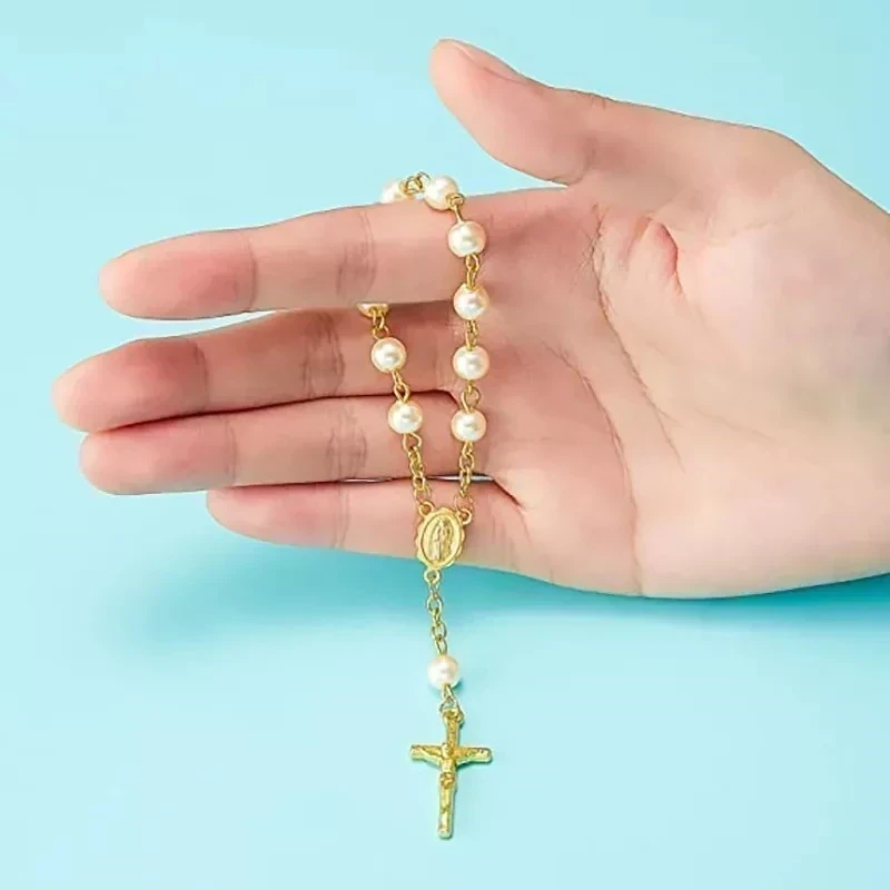 A PULSERA ROSARIO DE CRUZ 📿  4