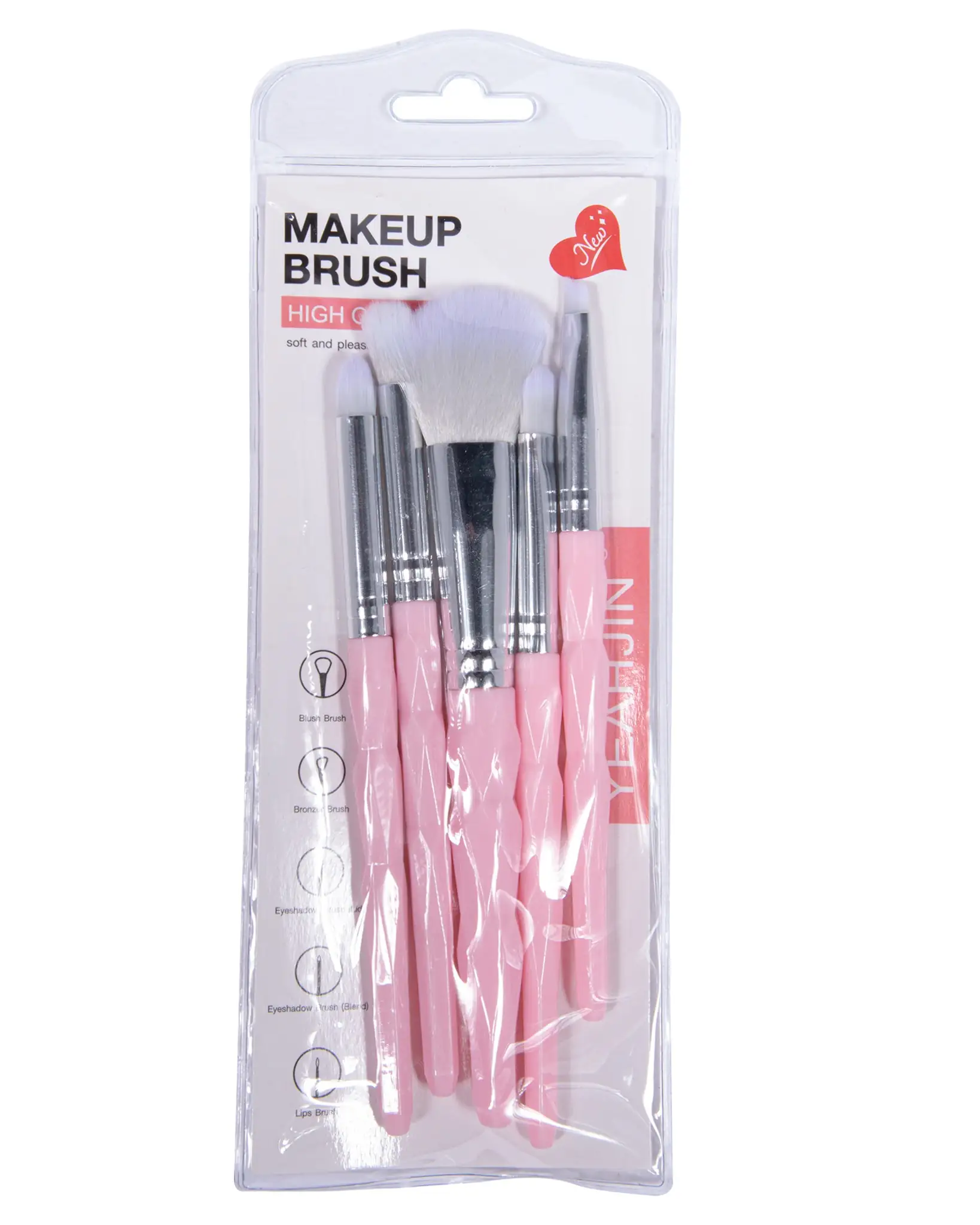 Brochas pastel pink 2
