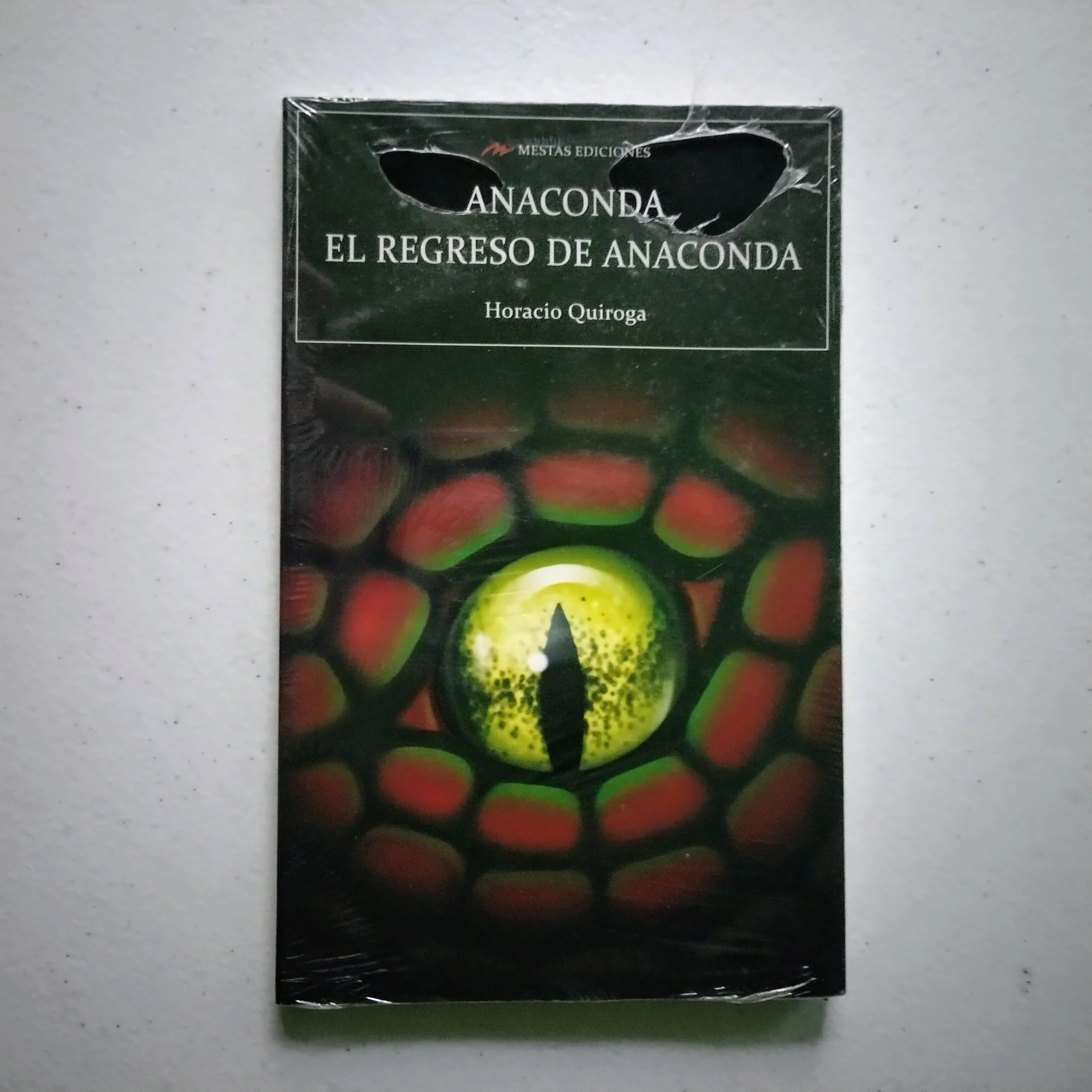 Anaconda, el regreso de anaconda, Horacio Quiroga, nuevo