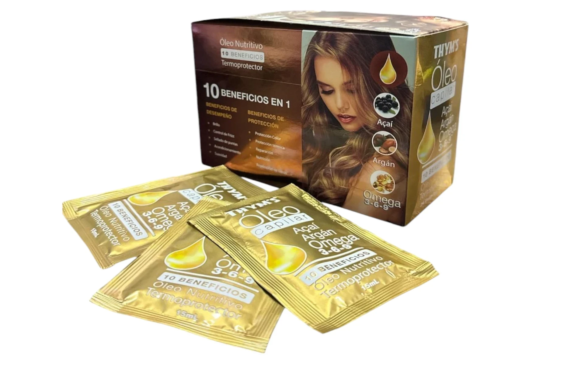 thyms oleo capilar argan termoprotector sobre 15 ml