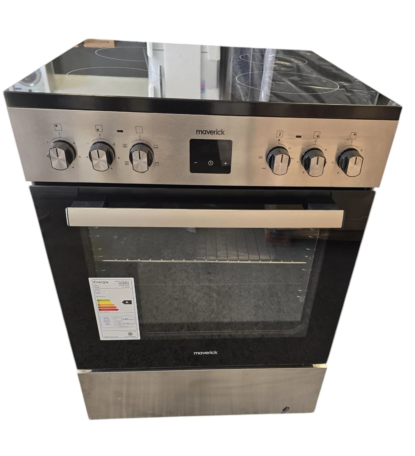 COCINA ELECTRICA VITROCERAMICA PREMIUN SILVER MOD:HOM0510