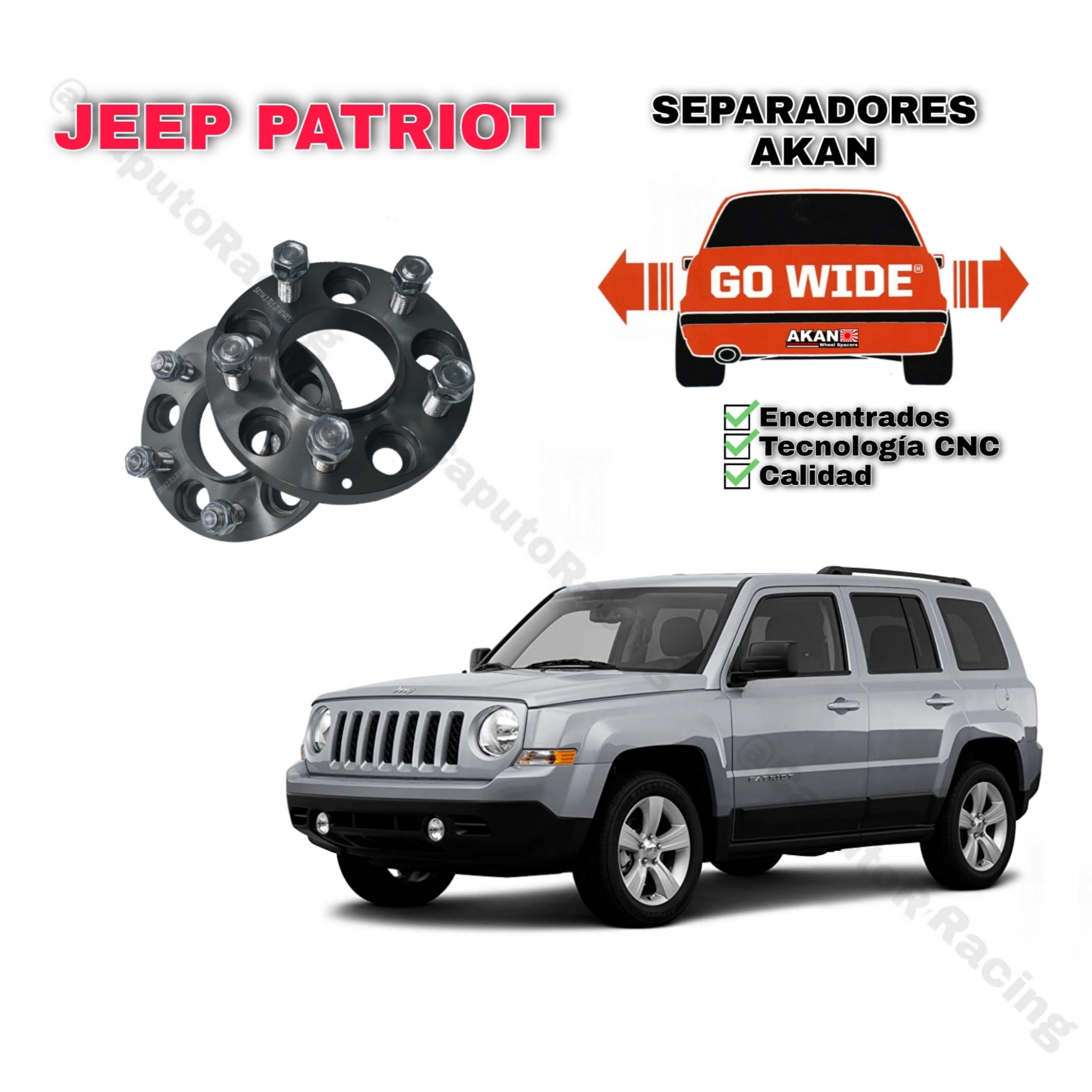 SEPARADORES JEEP PATRIOT