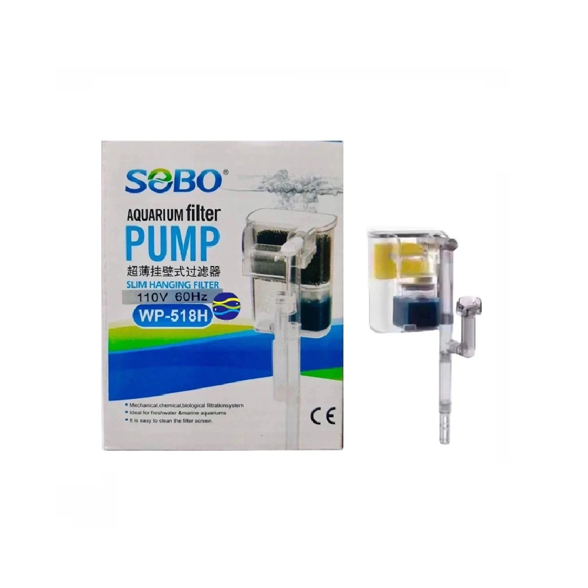 Filtro tipo mochila SOBO WP-518H