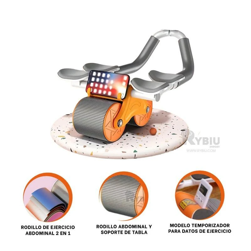 Rueda Abdominal Rebote Automático  3