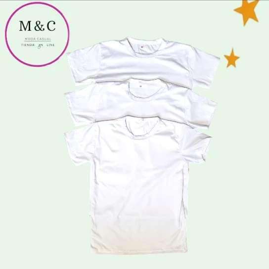 Playera niño lisa T-M