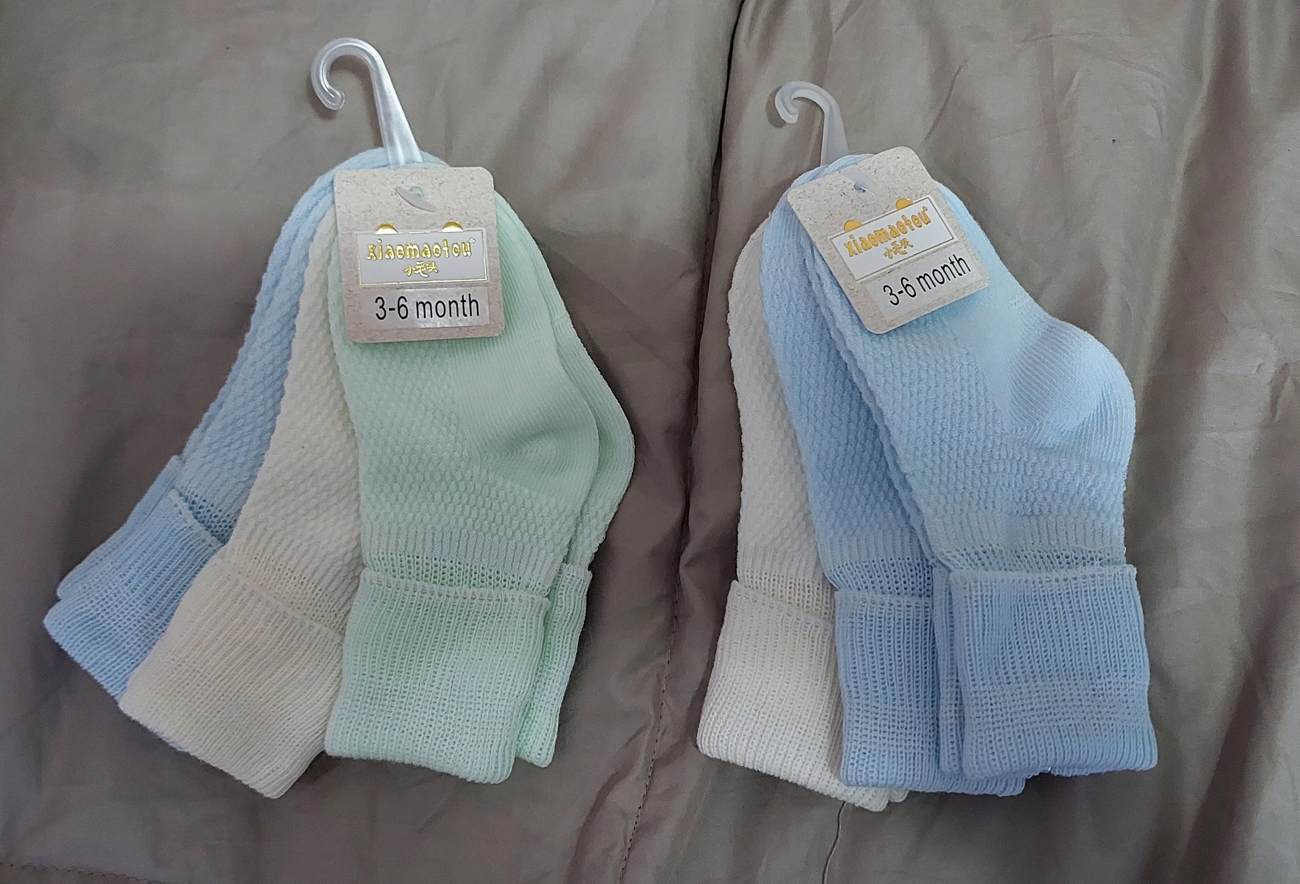 Set 3 calcetines hilo 3 a 6 meses