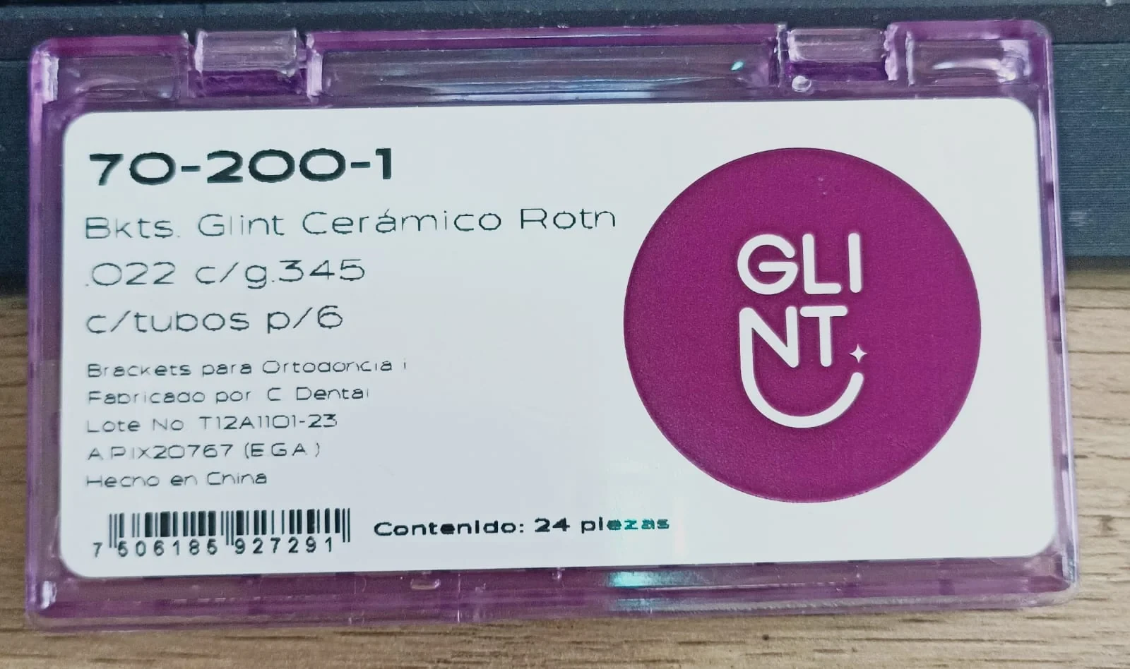 BRACKET GLINT CERÁMICO C/ TUBOS 2