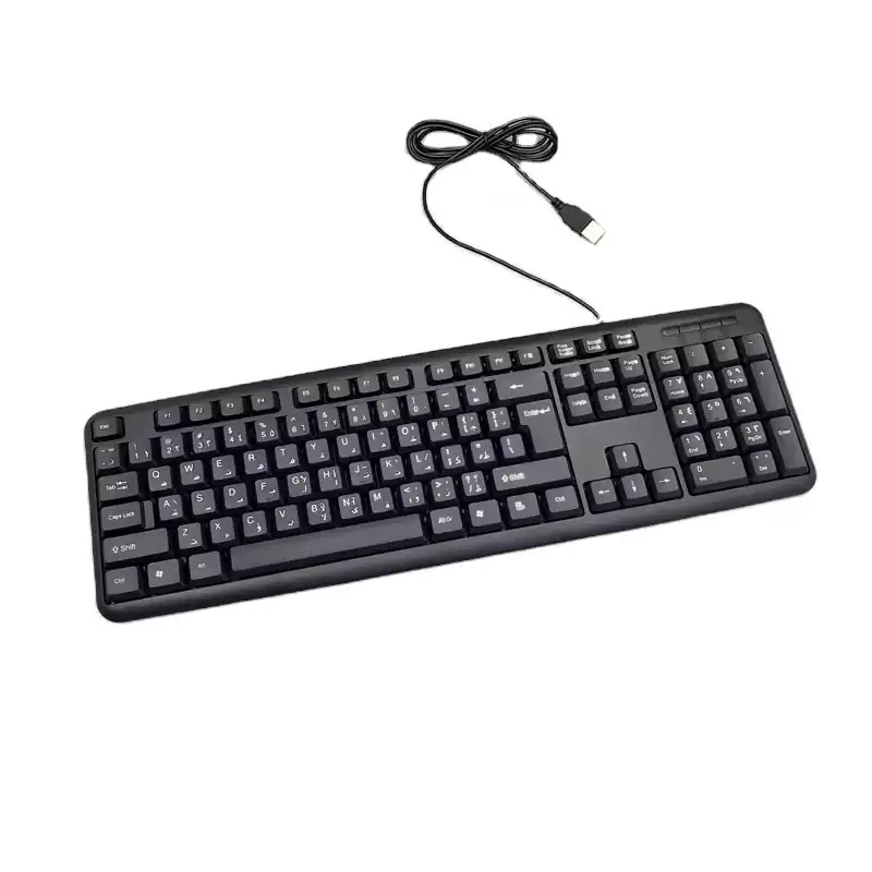 TECLADO USB MOD: KB502 NEGRO