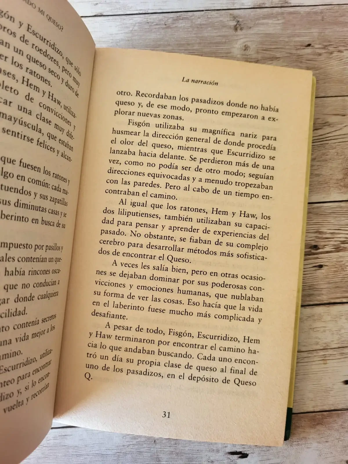 ¿Quién se ha llevado mi queso? / Spencer Johnson / Superacion Personal / Adaptación  3