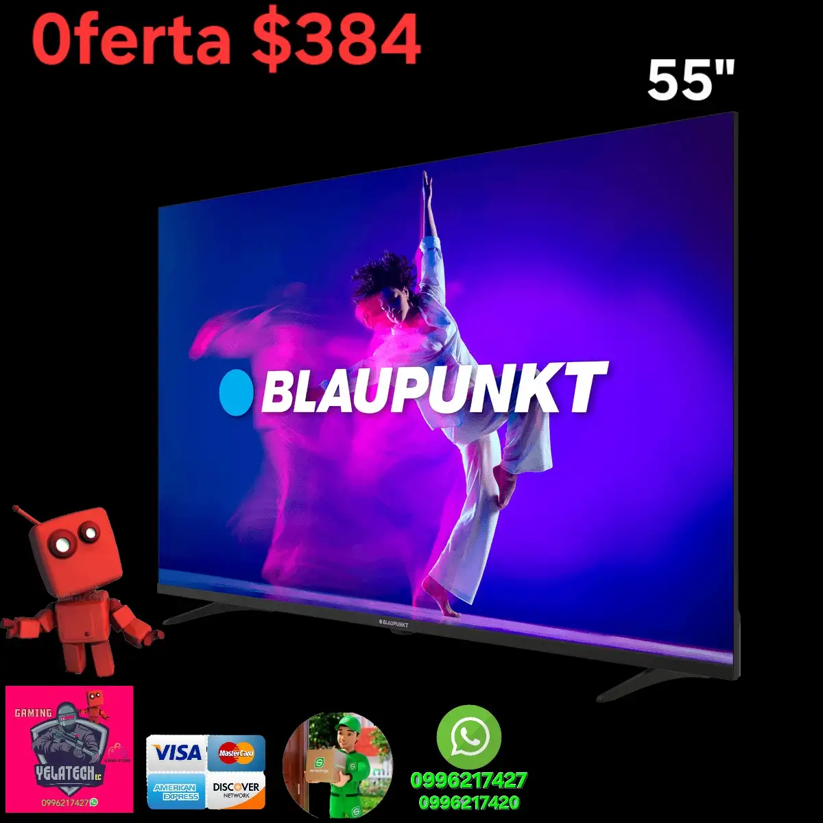 Blaupunkt 55 pulgadas 