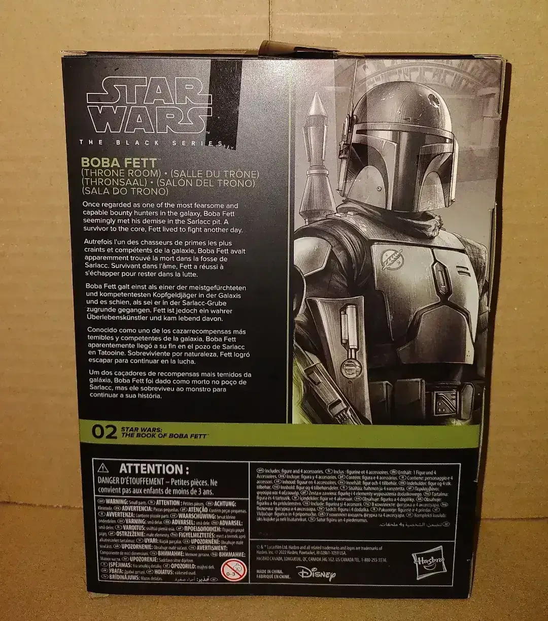 Star Wars: The Black Series 6" Deluxe Boba Fett (Book of Boba Fett) 2