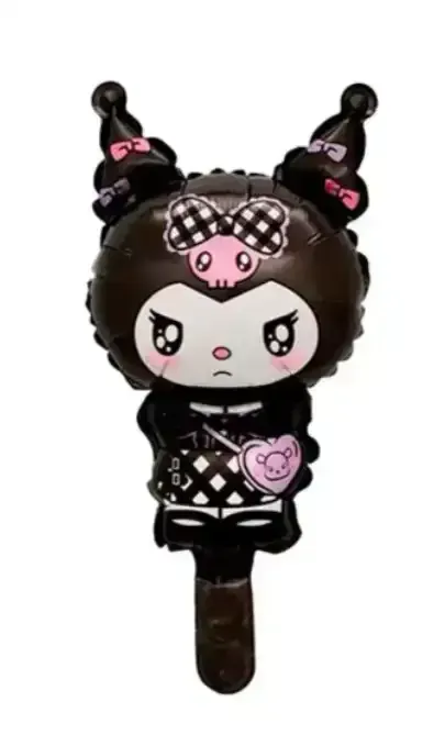 Globo metalizado kuromi (40 cm)
