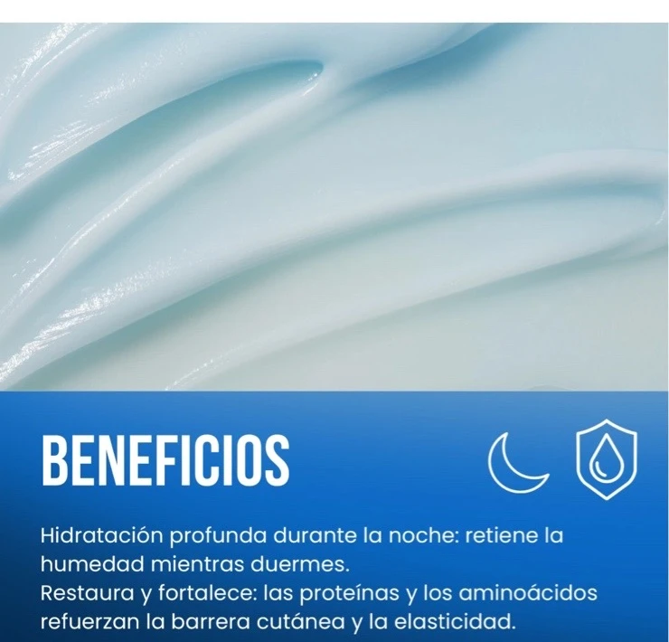 Crema facial de noche deep dive beauty creations 2