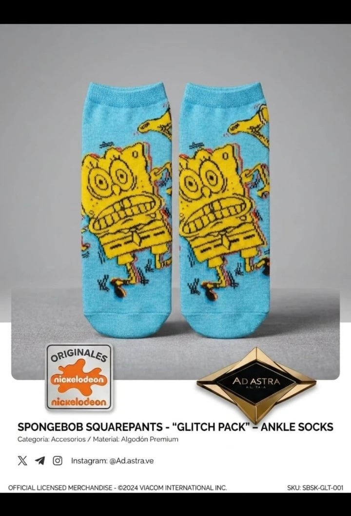Medias largas/ Bob esponja 🧽