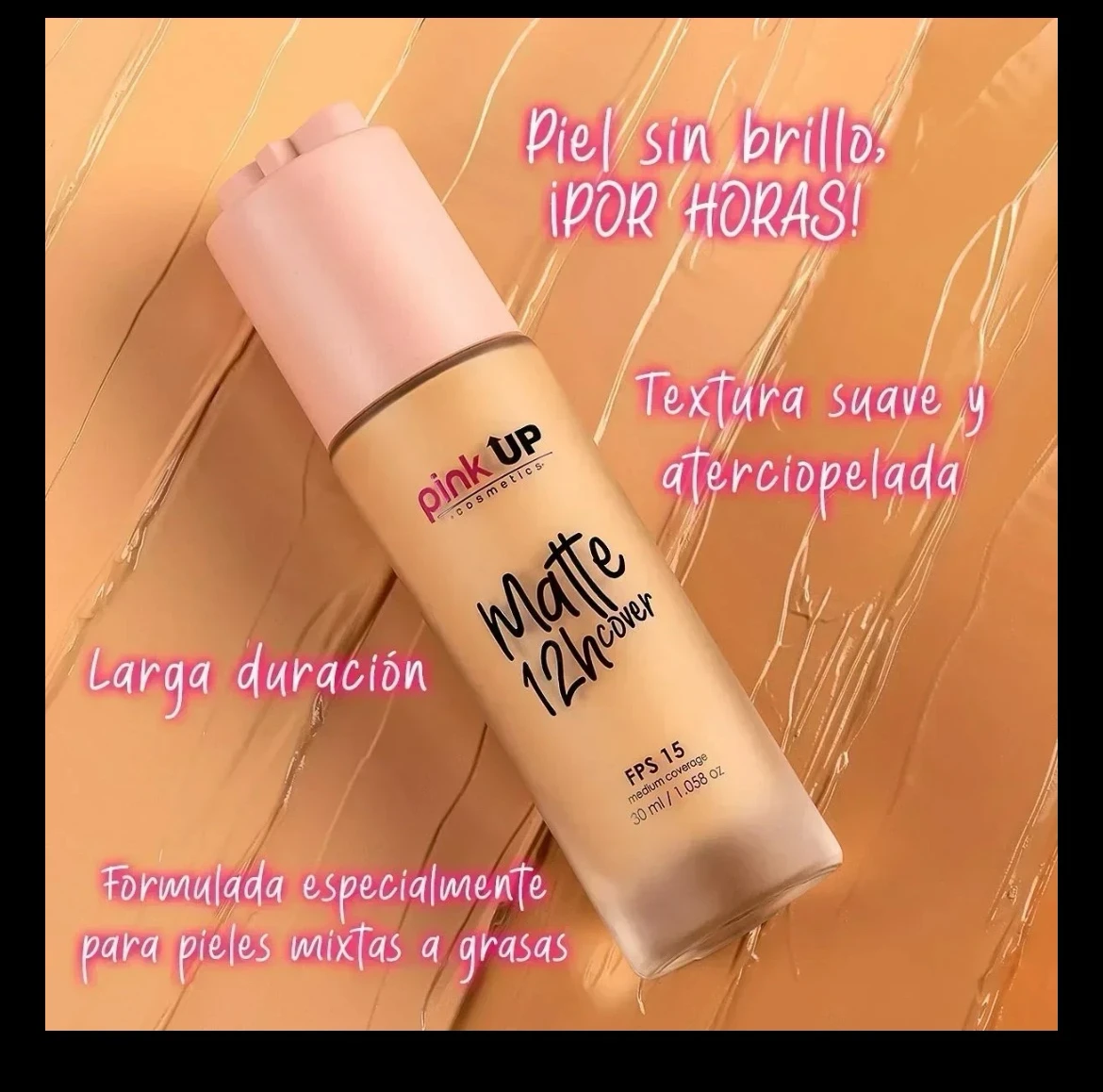 Base matte 12hr pink up 10