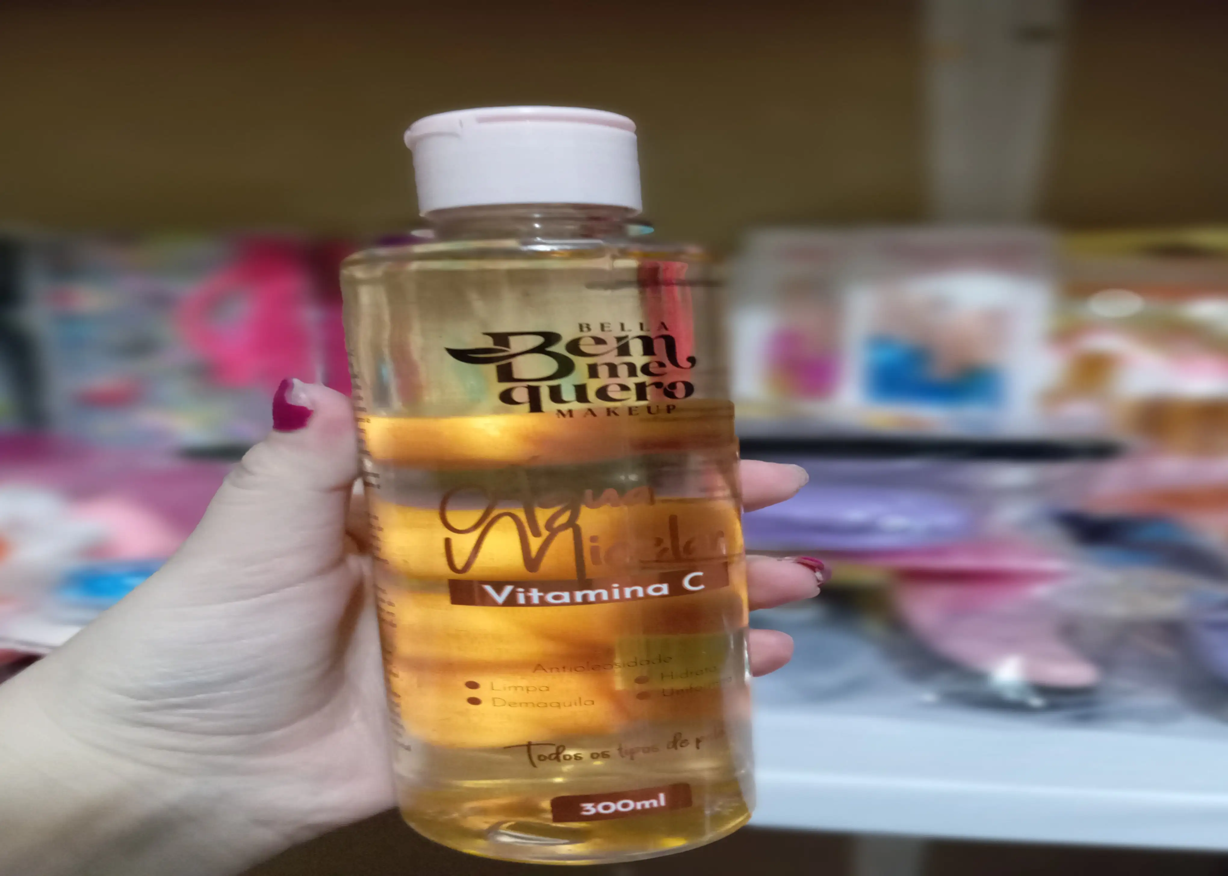 Água Micelar Vitamina C - Bem me quero 