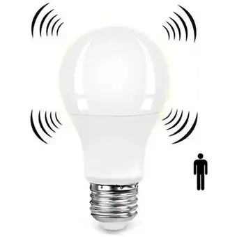 Bombillo led con sensor 9w