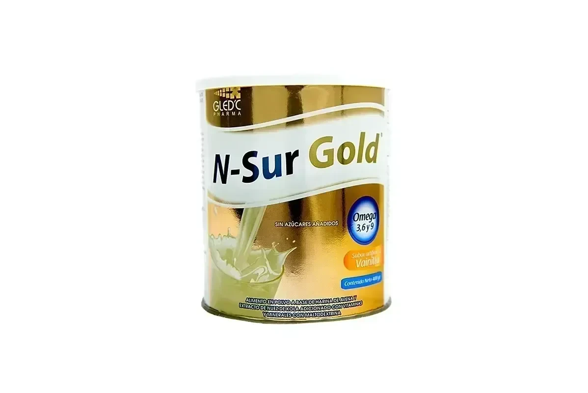 N-SUR GOLD VAINILLA 400 GR