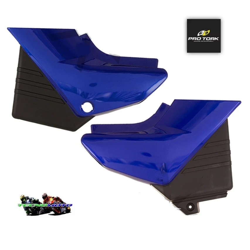 CACHA LATERAL YAMAHA 125 YBR  JUEGO -AZUL- 48614