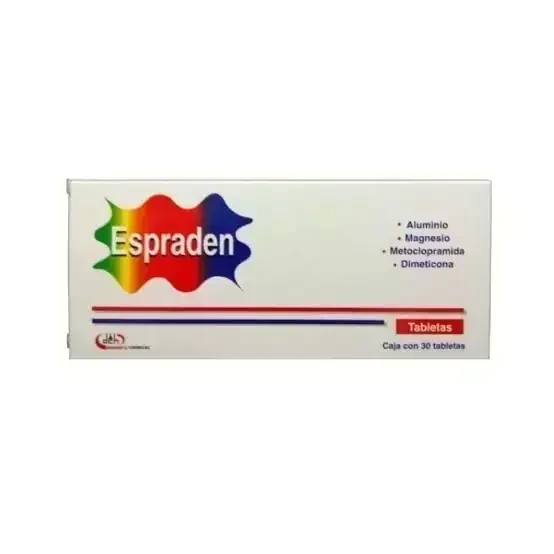 Espraden (Aluminio, Magnesio, Metoclopramida, Dimeticona)