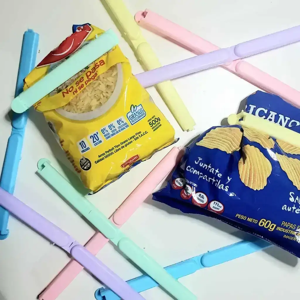 Cierra Bolsas Plástico x5 4