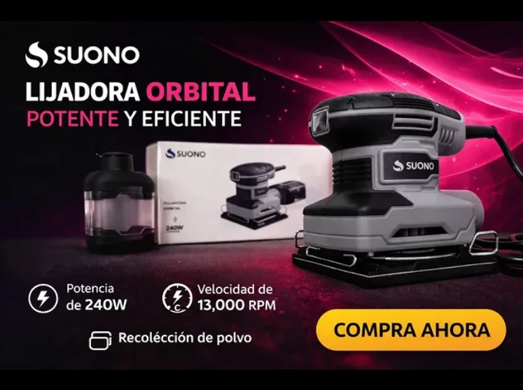 LIJADORA ORBITAL SUONO 240W