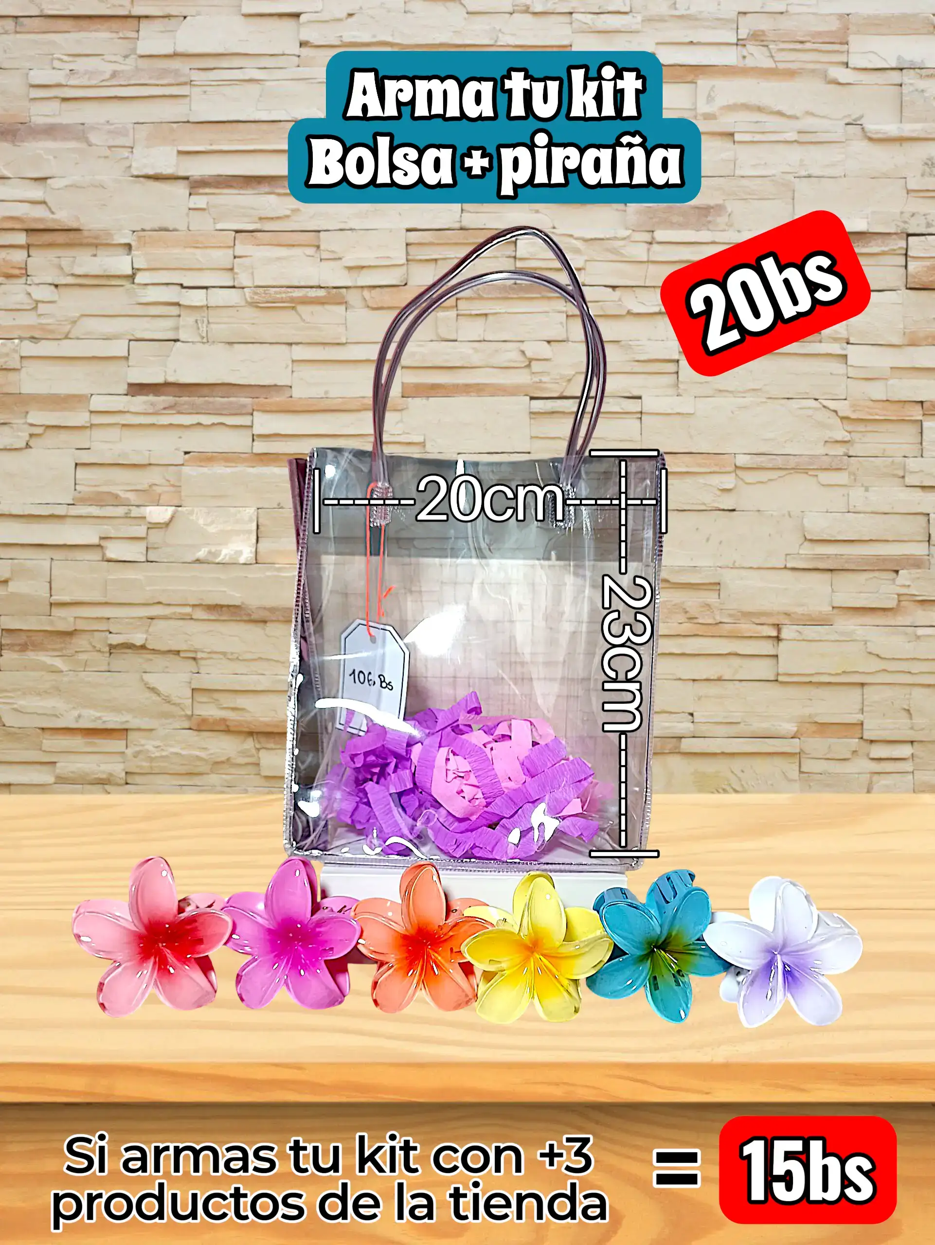 Bolsa + Piraña