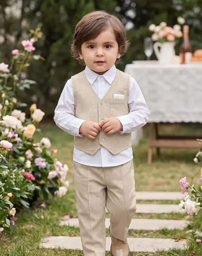TRAJE ELEGANTE LARGO