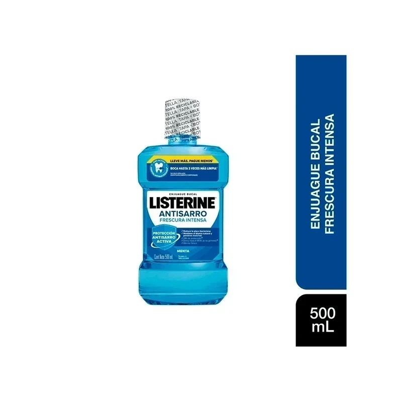 LISTERINE ANTISARRO INTENSA 500ml