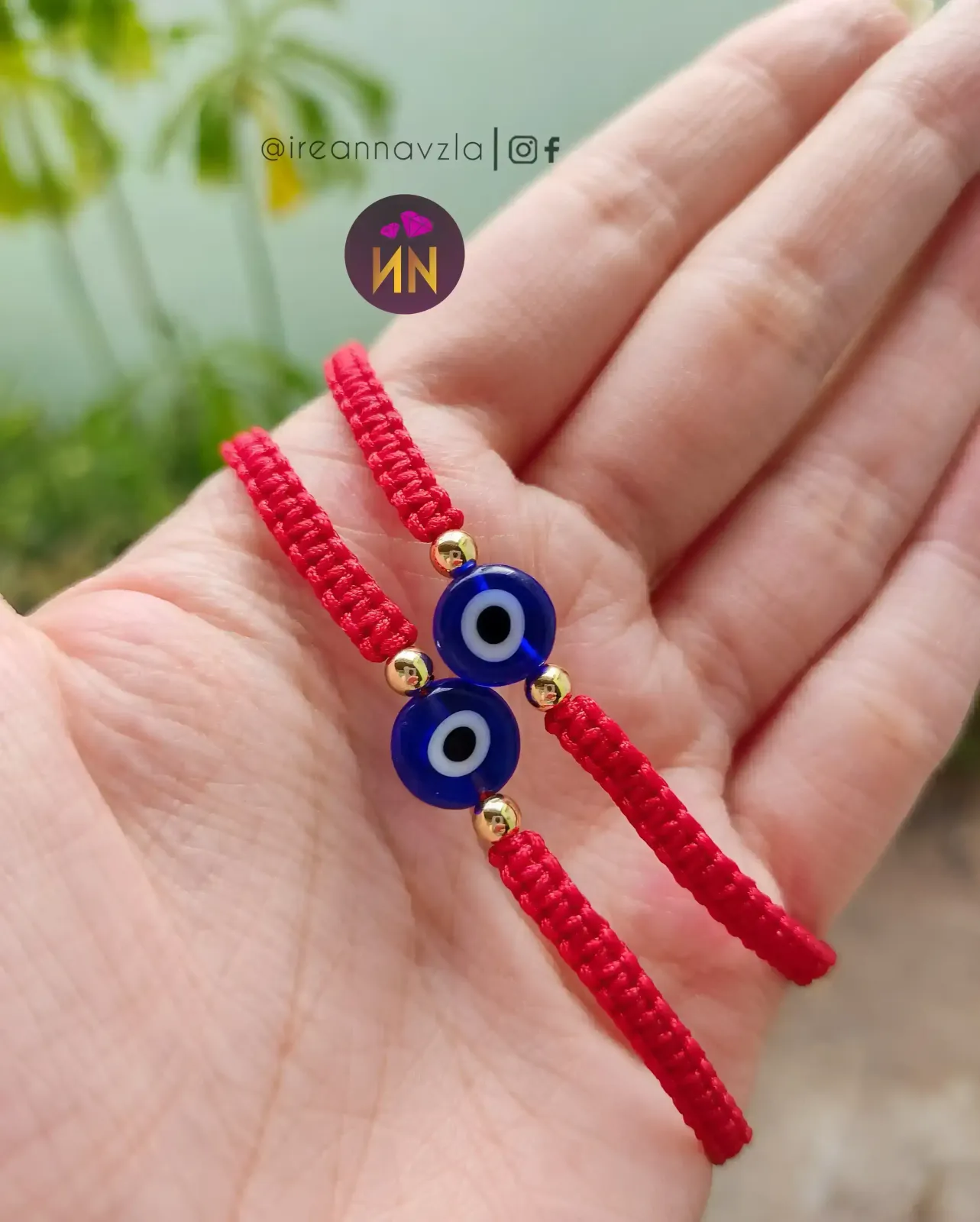 Par pulseras ojo turco ❤️ 2