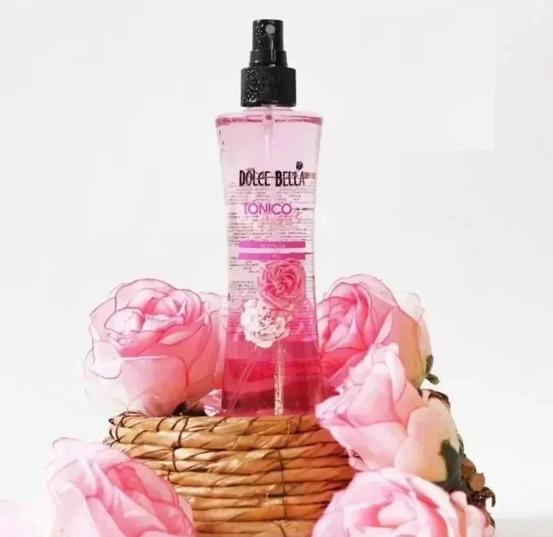 dolce bella tonico facial agua de rosas