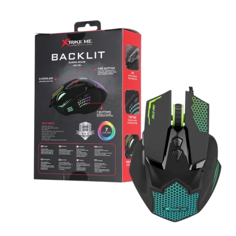 Mouse Gamer Xtrike Me GM-216