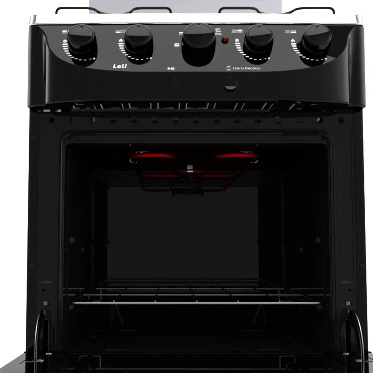 Cocina Combinada 4 Hornallas 55x50 𝙏𝙀𝙈 5