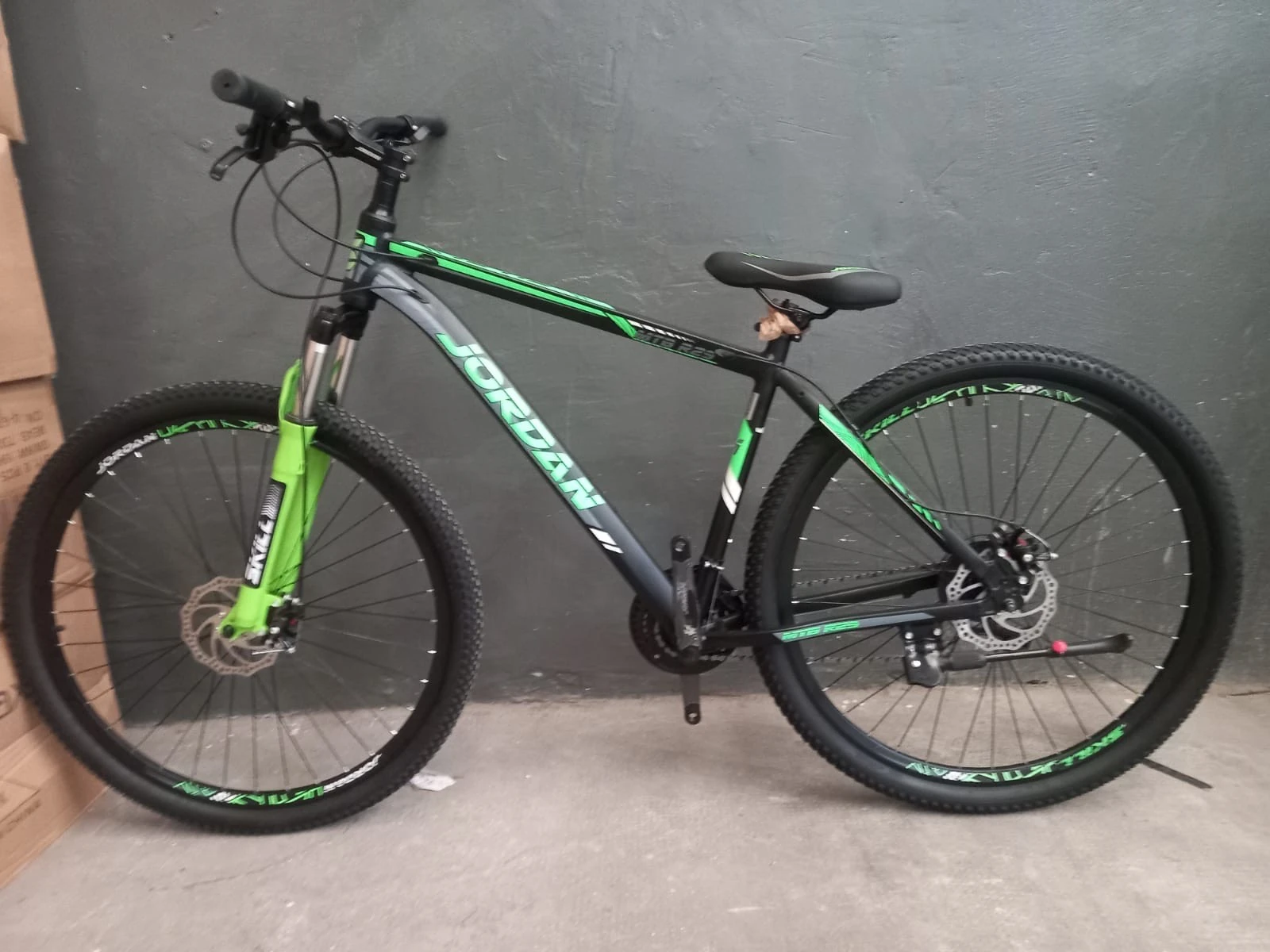 BICICLETA JORDAN ROD 29 VERDE SHIMANO TALLE L