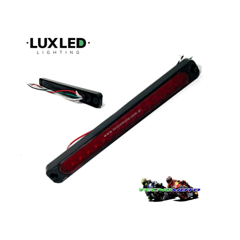 FAROL TRASERO LED C/STOP DJ-KD512W-RED 15LED -50181