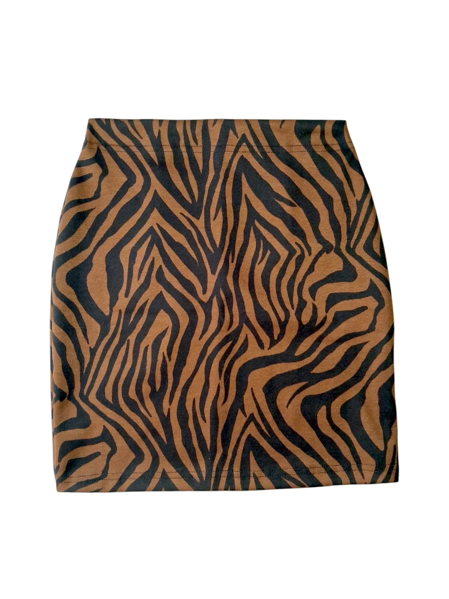 Falda en estampado animal print 