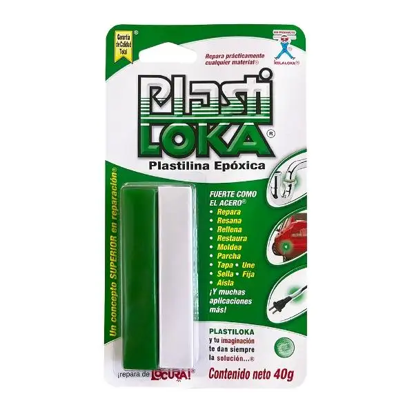plasti loka plastilina epóxica 40 g