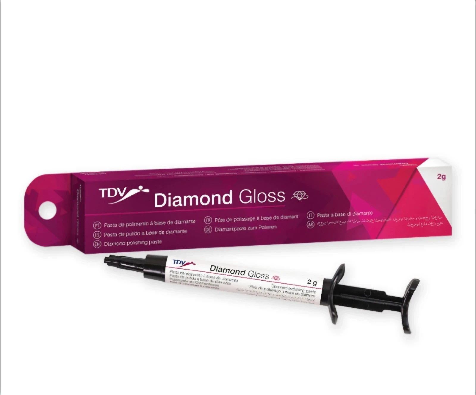 DIAMOND GLOSS PASTA P/PULIR ALTO BRILLO 2GR. - TDV