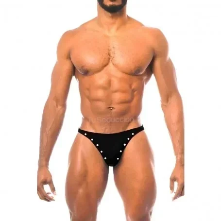 Tanga ROJA Masculina Trasera Abierta Pasionel