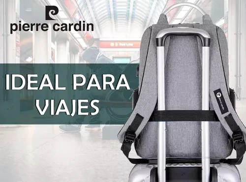 MOCHILA PIERRE CARDIN EJECUTIVA REFORZADA PC1058 6