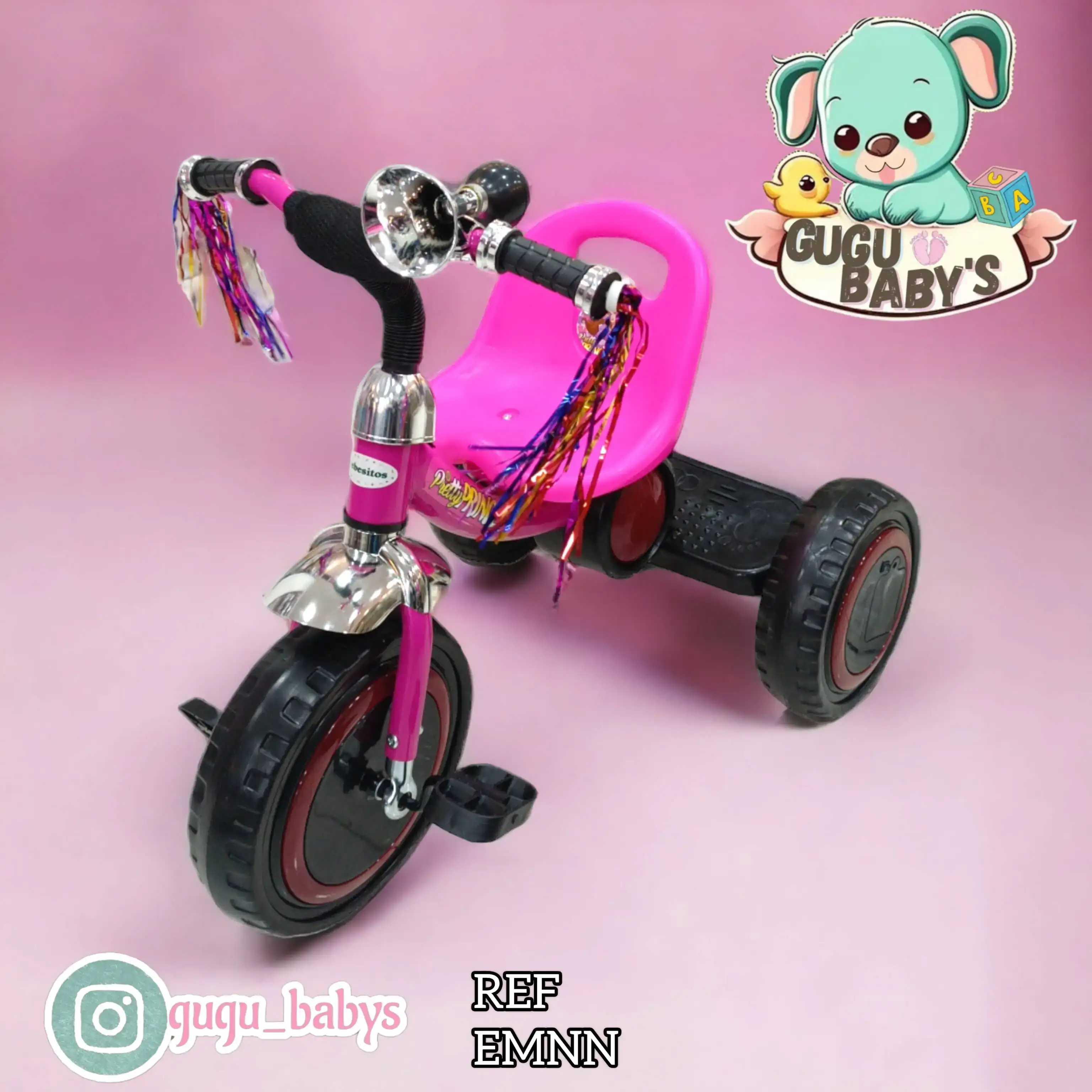 Triciclo mechas niña 